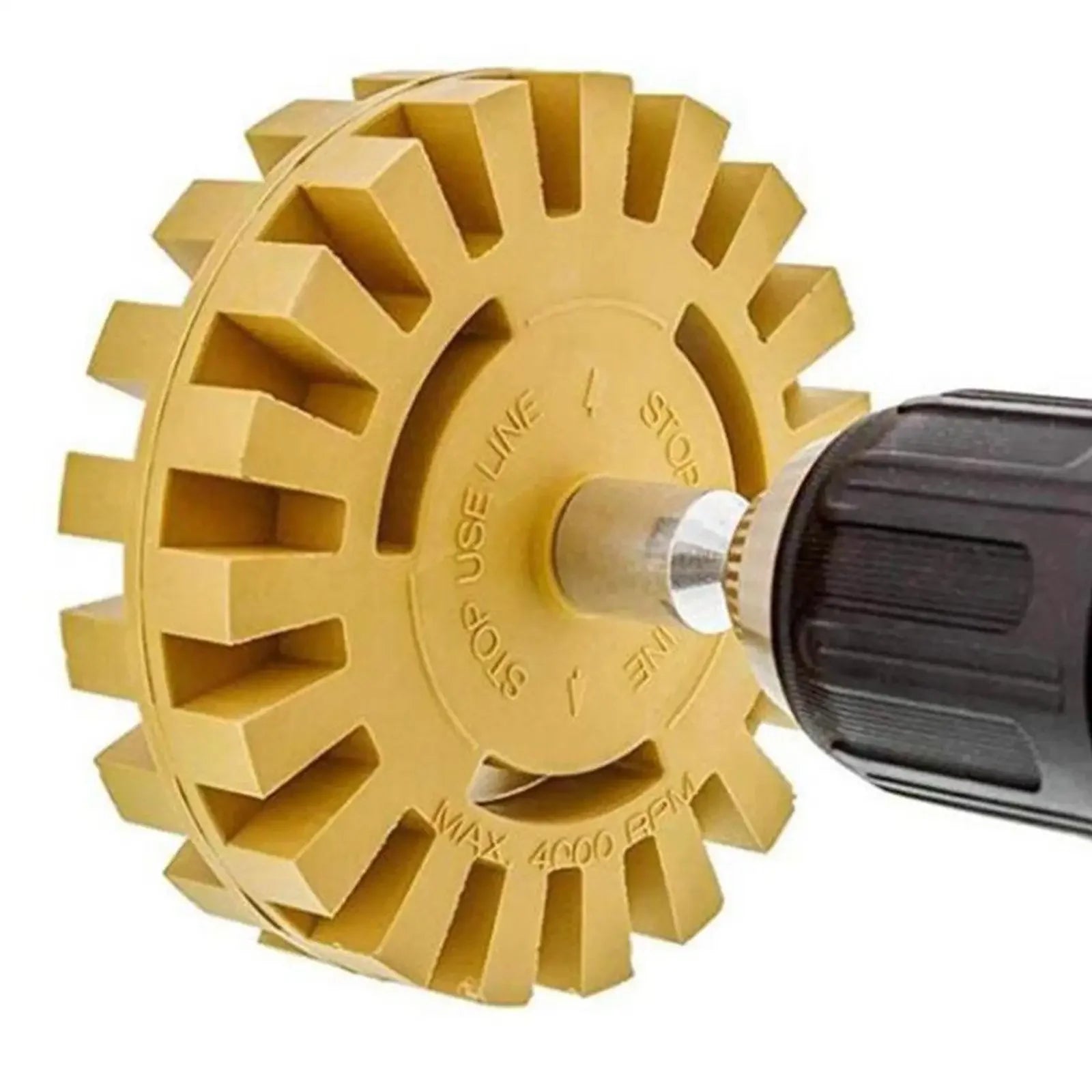 Car Pneumatic Rubber Eraser Wheel Pad Rubber Disk Decal Eraser Wheel Car Sticker Remover Paint Cleaner Car Polish Auxiliary Tool