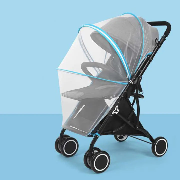 Universal Baby Stroller Mosquito Net Summer Mesh Fly Insect Protection 99% Safety Seats Pram Accessories Bebies Carriage Cover