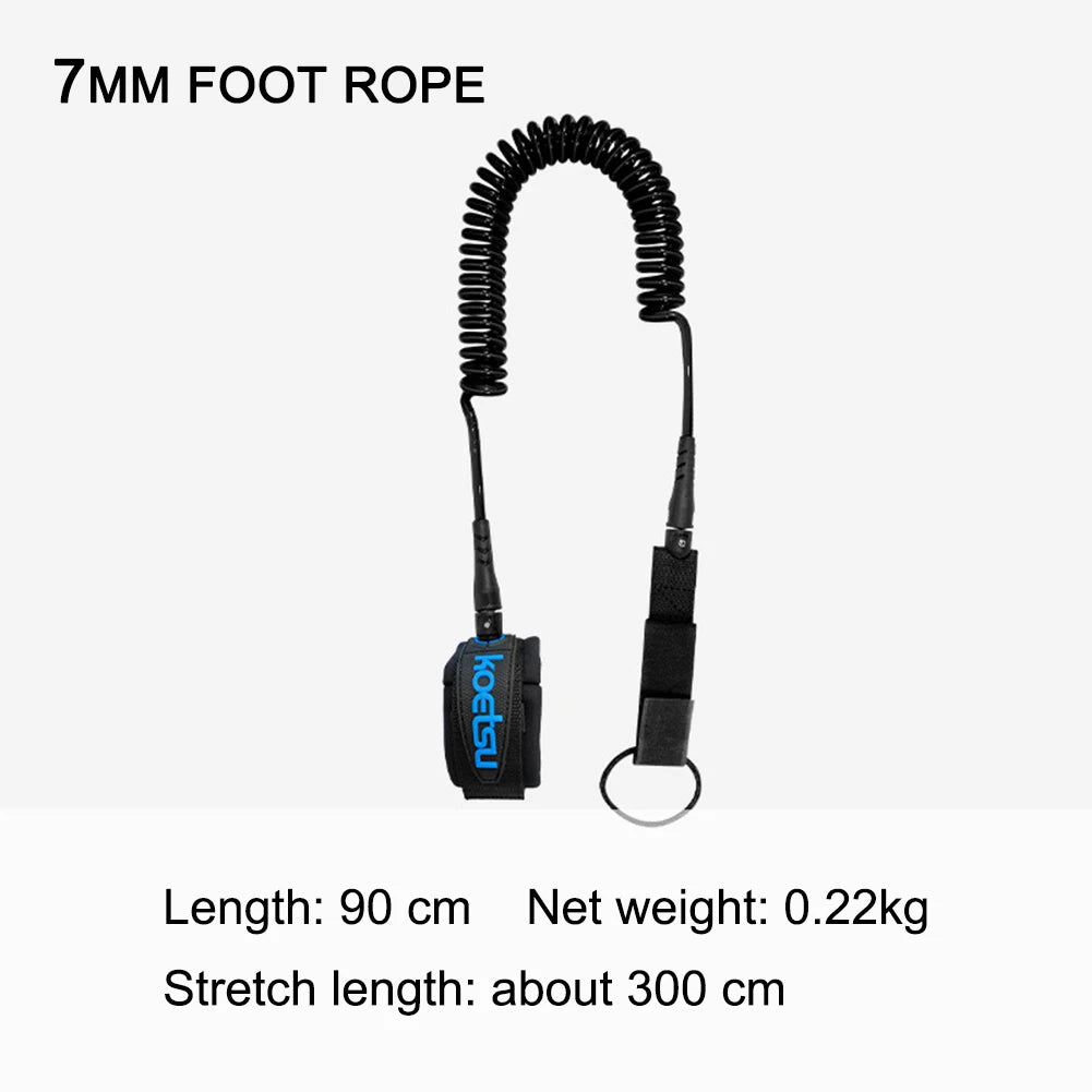 Sup Board Foot Leg Rope Quick Release Surfing Stand UP Paddle Board Ankle Leash Elastic Surfboard Safety Foot Rope Accessories