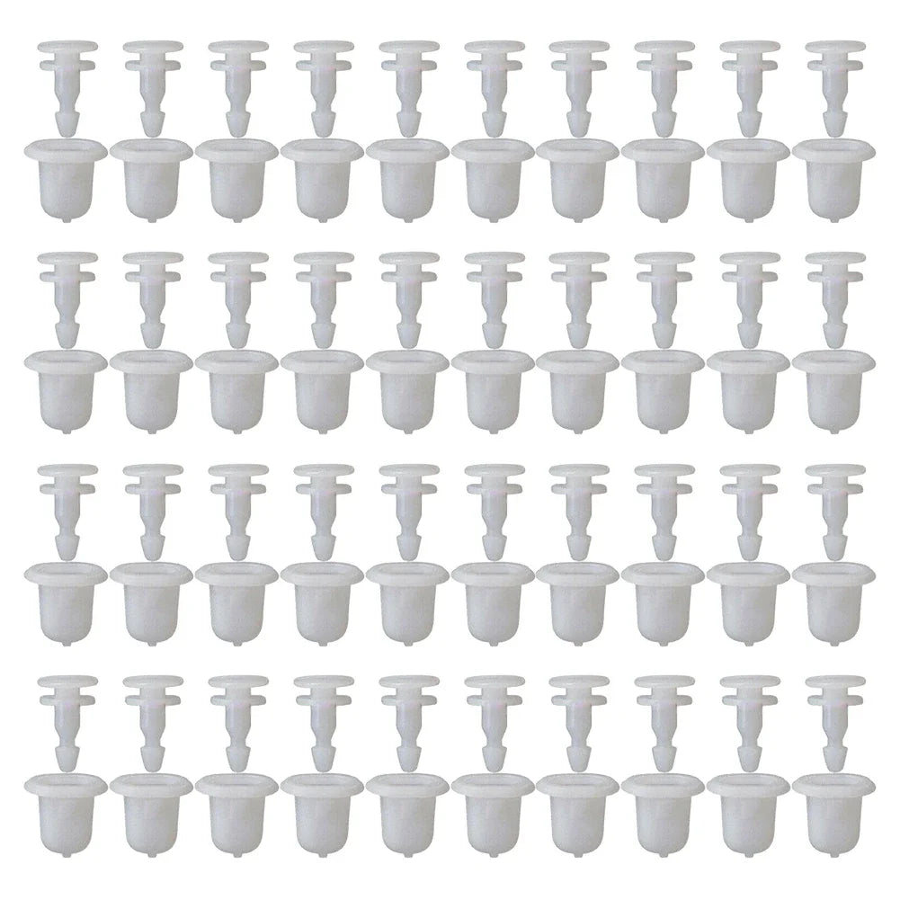 40Pcs Wheel Arch Fender Flare Liner Clips Fastener For Nissan Navara Patrol 01553-02903 Car Interior Clips