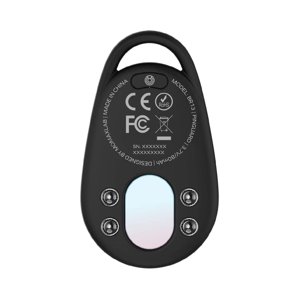 MOMAX Pinguard Find My Locator Tracker with Anti-Spy Camera Detector Apple Find My Find Hidden Camera with Red Light Anti-Lost