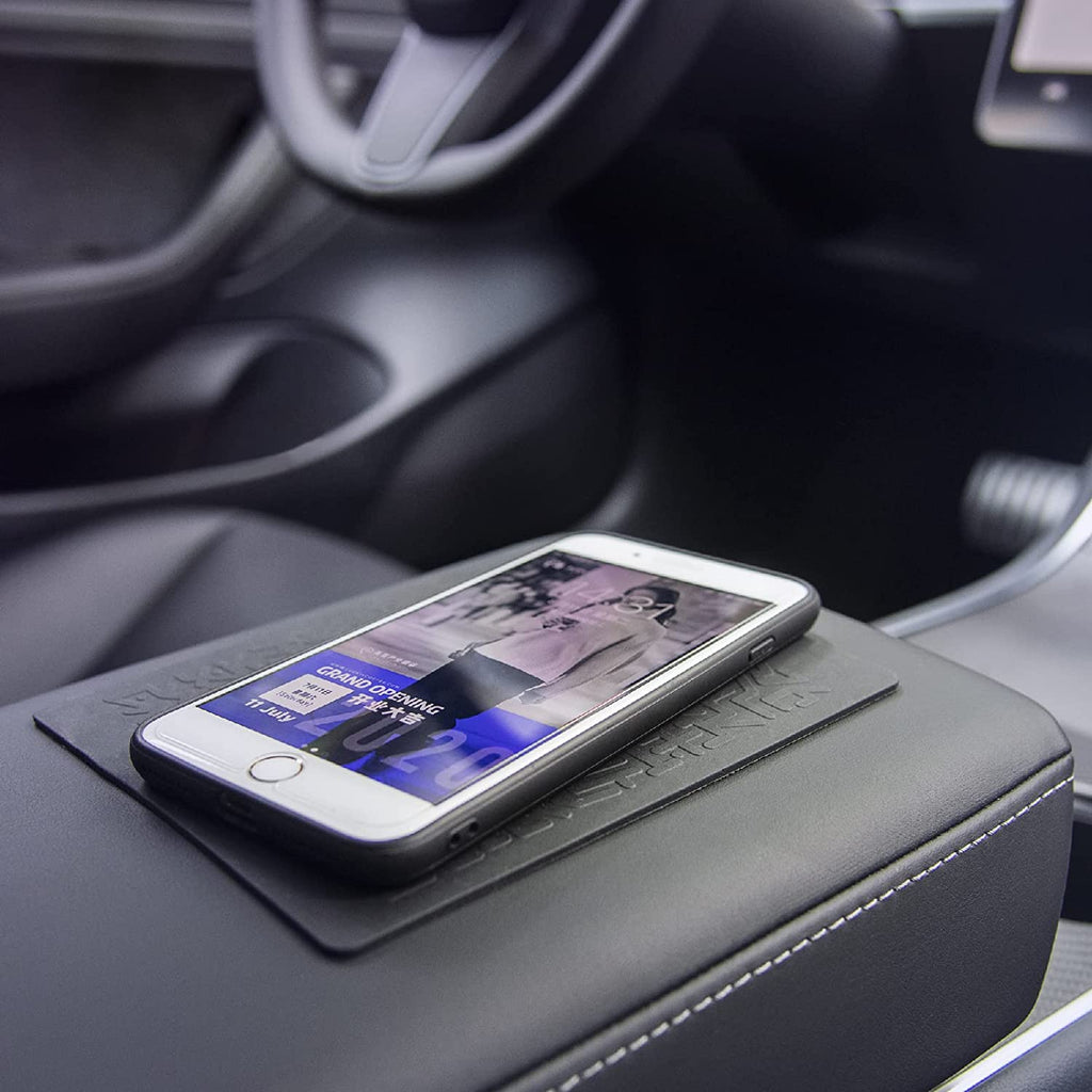 Anti Slip Pad Sticky Gripping Gel Pad Multifunctional Fixate Non-Slip Mounting Cell Pad, 6.3 X 5.1 Inch (2 Pack)