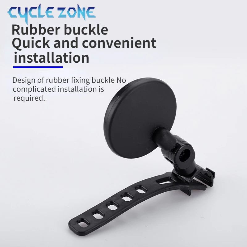 2PCS Bicycle Rearview Mirror 360 Degree Adjustable Rotatable Universal MTB Bike Handlebar Rear View Mirrors Cycling Accessories