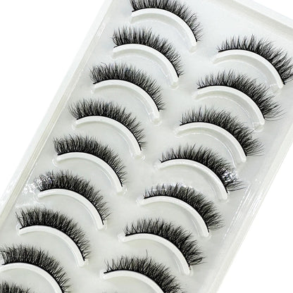 38 Styles 10 pairs natural long 3D mink false eyelashes fake lashes makeup kit Mink Lashes extension eye lashes short eyelashes