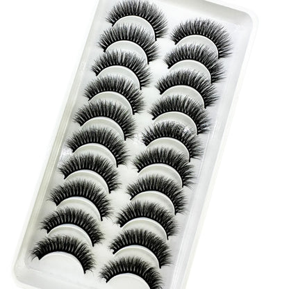 38 Styles 10 pairs natural long 3D mink false eyelashes fake lashes makeup kit Mink Lashes extension eye lashes short eyelashes