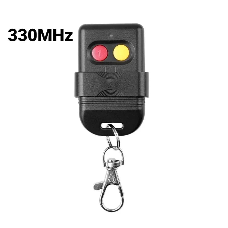 Universal Remote Control 433MHz 330MHz 2 Keys RF Wireless Remote Control 8 Dip Switch Auto Gate For Gate Garage Door Opener