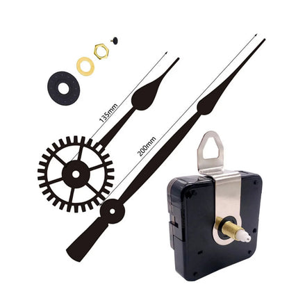 1Set High Torque Long Silent Quartz Clock Movement Mechanism Replacement DIY Wall Clock Watches Repair Parts Accessories