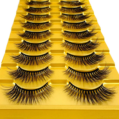 38 Styles 10 pairs natural long 3D mink false eyelashes fake lashes makeup kit Mink Lashes extension eye lashes short eyelashes
