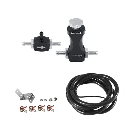 Universal Manual Turbo Boost Controller Bleed Valve Pressurize Regulating Kit Car Modified Turbocharged Regulator Aluminum