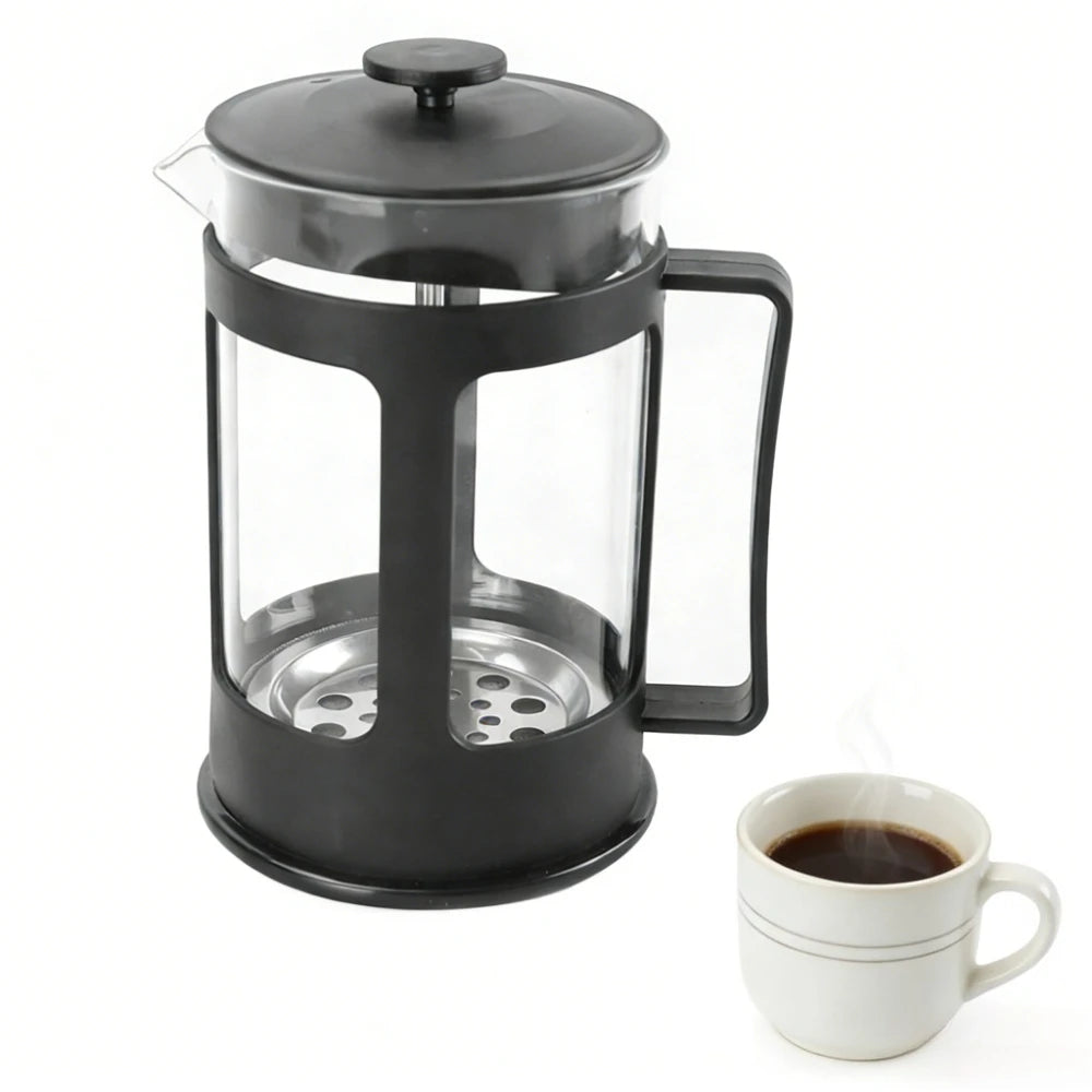 Coffee Brewing Pot French Press Coffee Maker with Filter Multifunctional Tea Pot Heat Resistant Home Pour Over Coffee Brewer