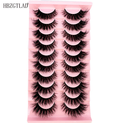 38 Styles 10 pairs natural long 3D mink false eyelashes fake lashes makeup kit Mink Lashes extension eye lashes short eyelashes