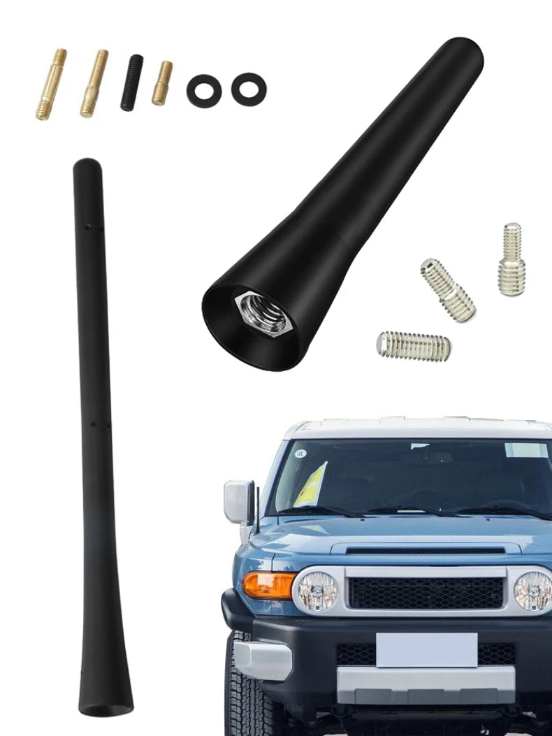 2.6/7 inch Universal Car Radio Rubber Antenna Mast FM AM Roof Mount Vehicle Antenna With Screws Car Accessories Tools