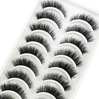 38 Styles 10 pairs natural long 3D mink false eyelashes fake lashes makeup kit Mink Lashes extension eye lashes short eyelashes
