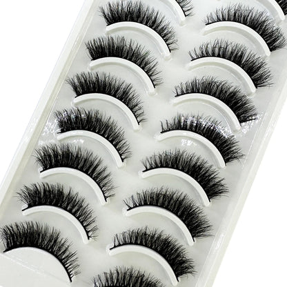 38 Styles 10 pairs natural long 3D mink false eyelashes fake lashes makeup kit Mink Lashes extension eye lashes short eyelashes