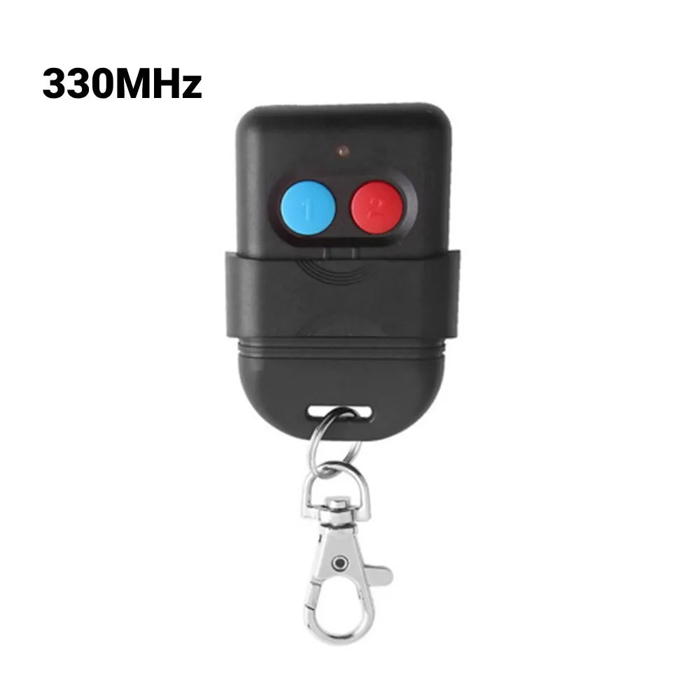 Universal Remote Control 433MHz 330MHz 2 Keys RF Wireless Remote Control 8 Dip Switch Auto Gate For Gate Garage Door Opener