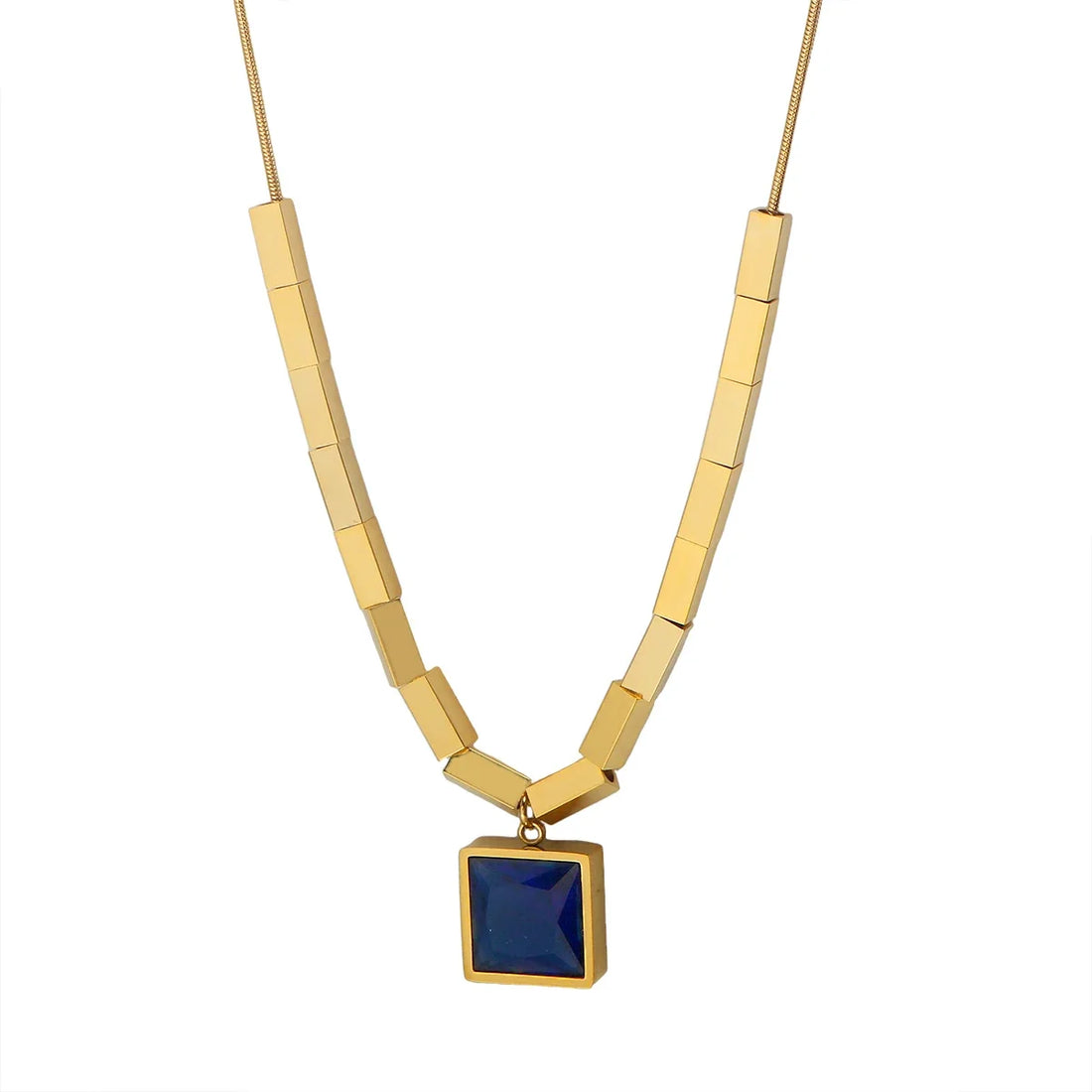 Delicate Stainless Steel Pendant Necklace