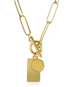 Delicate Stainless Steel Pendant Necklace