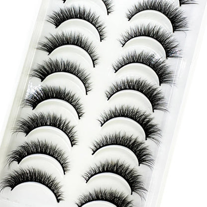 38 Styles 10 pairs natural long 3D mink false eyelashes fake lashes makeup kit Mink Lashes extension eye lashes short eyelashes