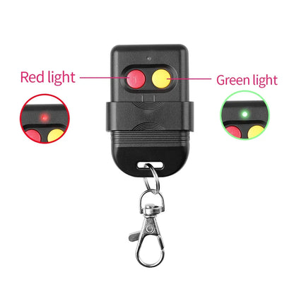 Universal Remote Control 433MHz 330MHz 2 Keys RF Wireless Remote Control 8 Dip Switch Auto Gate For Gate Garage Door Opener