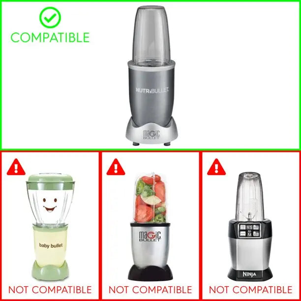 2PCS Motor Gear Replacement Part Compatible with NutriBullet 600W 900W Blenders NB-101B NB-101S NB-201