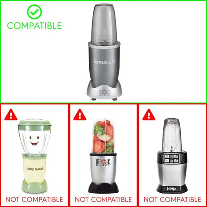 2PCS Motor Gear Replacement Part Compatible with NutriBullet 600W 900W Blenders NB-101B NB-101S NB-201