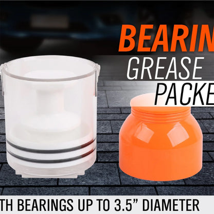 Bearing Grease Packer Tool Simple and Impact Resistant with Dust Cover Suitable for Automotive Car