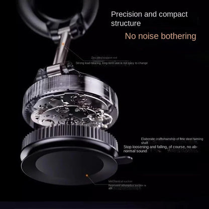 Car Mount Vacuum Magnetic Holder Foldable Strong Suction Stand For Cell Phone For iphone 16 15 12 13 14 Live Streaming