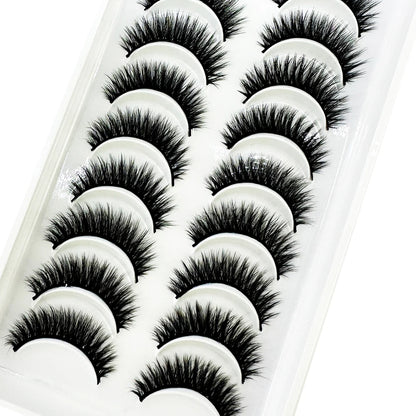 38 Styles 10 pairs natural long 3D mink false eyelashes fake lashes makeup kit Mink Lashes extension eye lashes short eyelashes