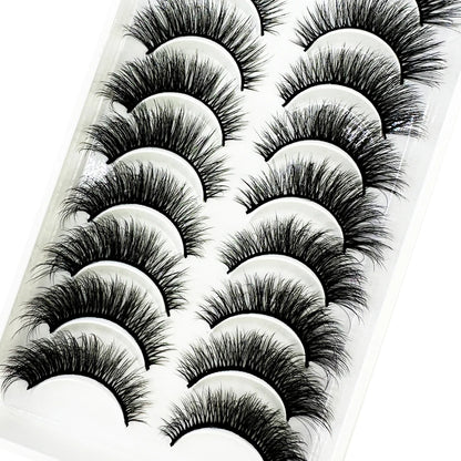 38 Styles 10 pairs natural long 3D mink false eyelashes fake lashes makeup kit Mink Lashes extension eye lashes short eyelashes